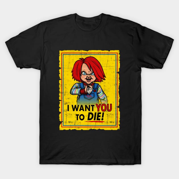 Uncle Charles Wants YOU! T-Shirt by Punksthetic